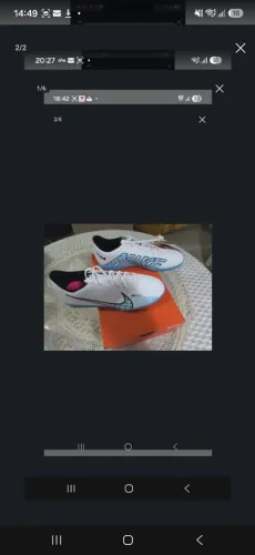 Tênis futsal Nike mercurial original nova.