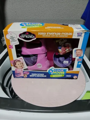 Kit Infantil Batedeira Cook House 4 Pc