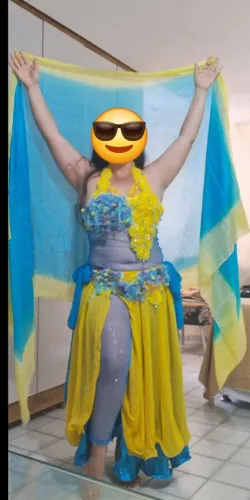 Roupa de dança do ventre 