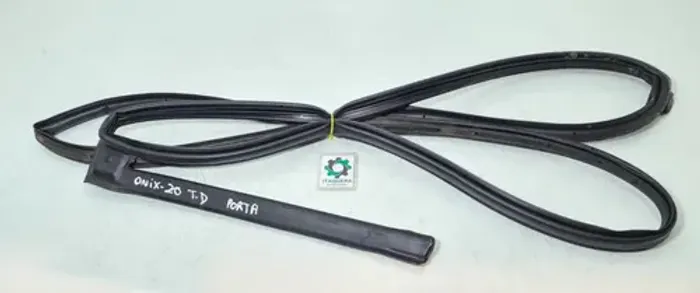 Borracha Porta Traseiro Direito Gm Onix 1.0 Turbo Ano 2020 