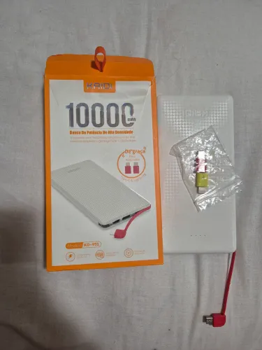 Carregador portátil Kaidi 10000 mah