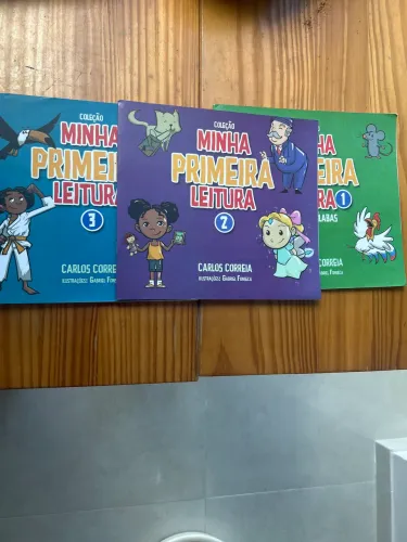 Livro infantil - minha primeira leitura