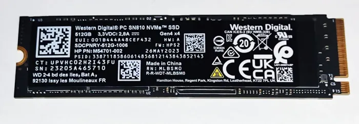 500 GB SSD NVMe GEN4 UP to 6000 MB/s Leitura