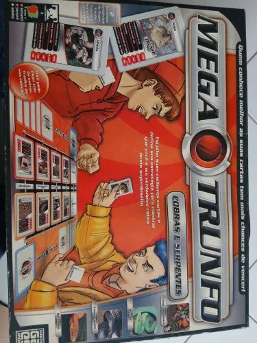 Mega Trunfo - jogo de tabuleiro 