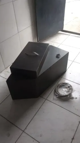 Lareira a gás automática com controle remoto