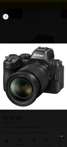 Nikon Z5 + lente 24/200 z