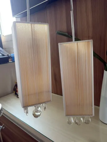 Vendo conjunto de luminária