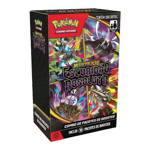 Pokémon Combo de Boosters - Escuridão Absoluta