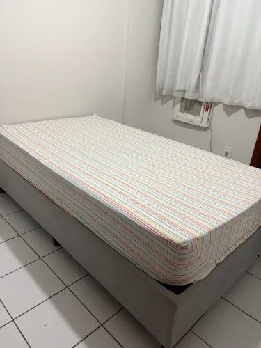 Cama viúva ecoflex + Base do colchão