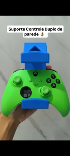 Suporte parede Duplo Controle XBOX, PS4, PS5