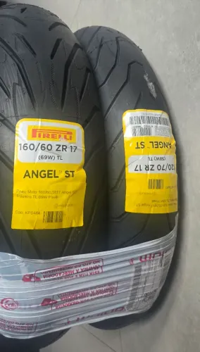 Pneus Pirelli Angel ST 120/70 ZR17 e 160/60 ZR17