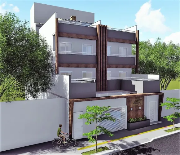 Apartamento para venda possui 51 metros quadrados com 2 quartos