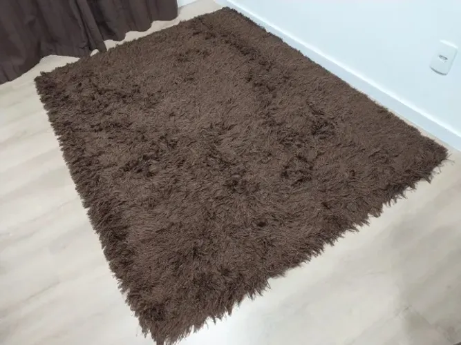 Tapete decorativo felpudo