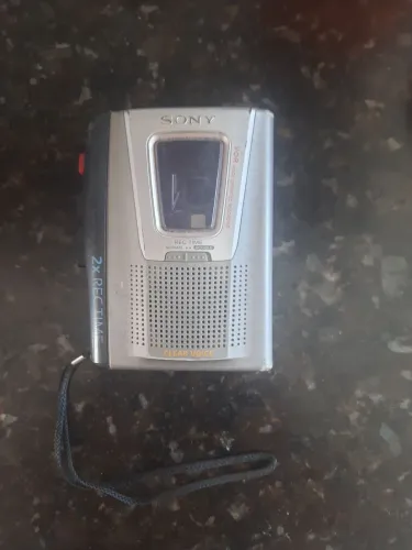 Gravador Cassete Antigo Sony Tcm-200dv (anos 2000)