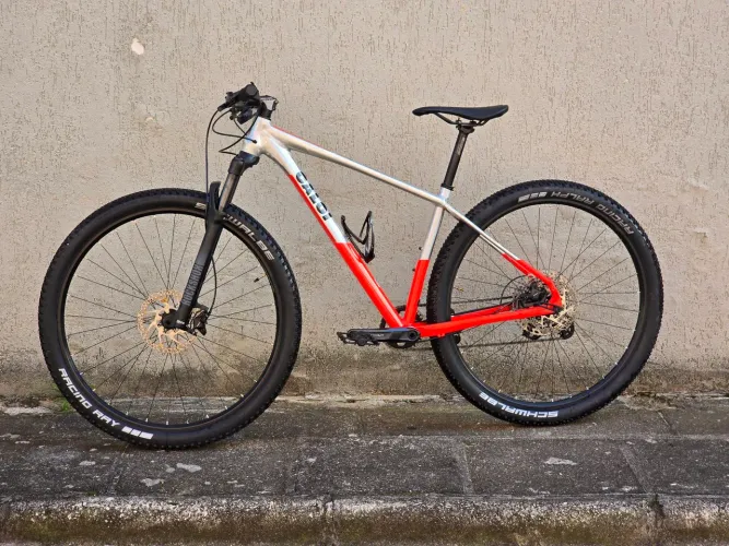 CALOI ELITE 17<br><br>UMINIO VERMELHOTaman<br><br>ho Bicicleta 17