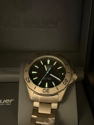 Relogio Tag Heuer Aquaracer Solargraph Aco escovado - 40mm - Automático