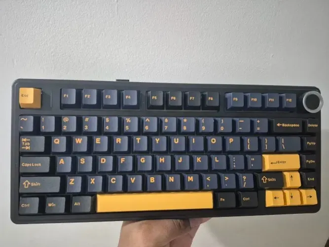 Teclado Mecanico - Aula F75 - Novo