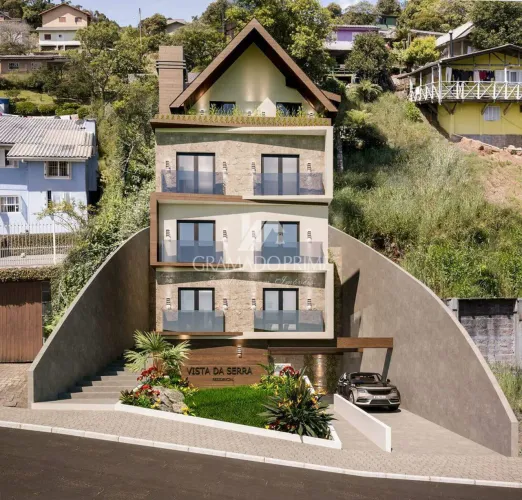 TERRENO COM PROJETO PARA 4 APARTAMENTOS - GRAMADO