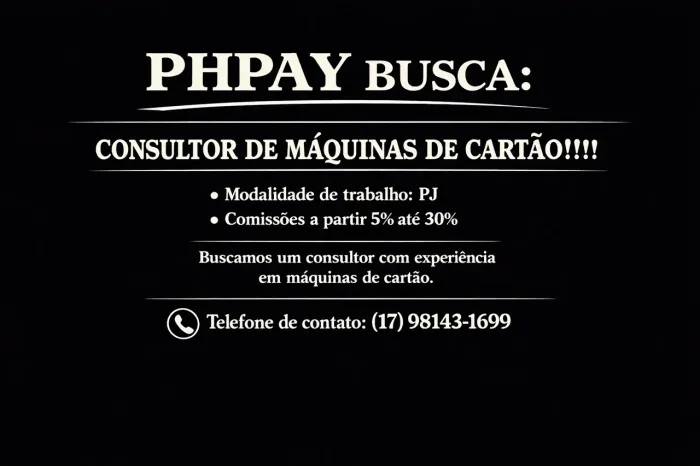 Consultor(a) de Vendas