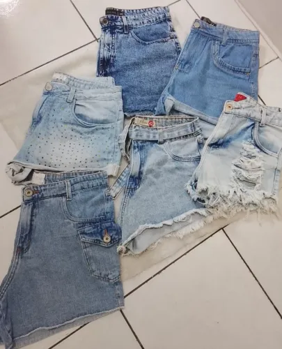 SHORTS JEANS KIT LOTE