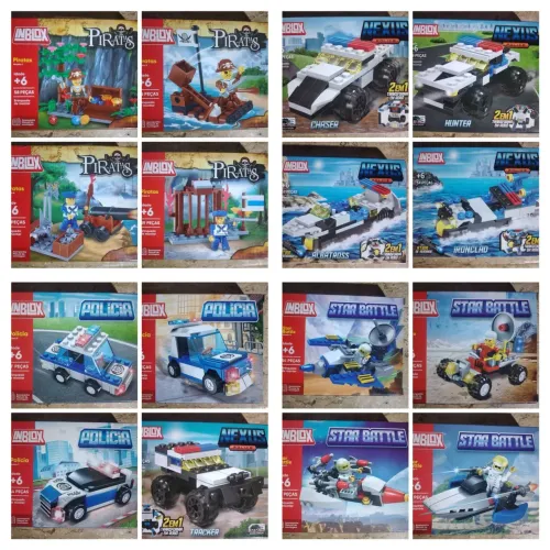 Brinquedos de montar compatíveis com lego