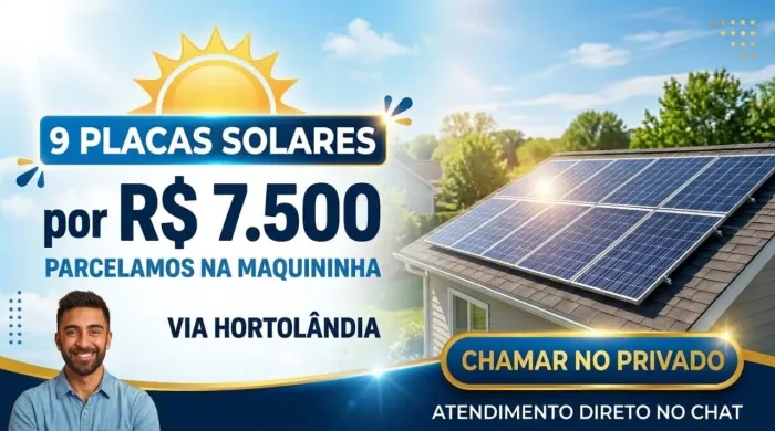 9 Placas Solares