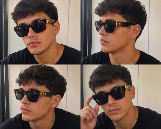 ? óculos original masculino Versace 