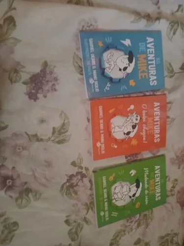 Kit livros 1 ao 3 as Aventuras de Mike