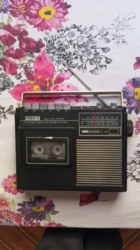 Rádio Gravador Prince Ct-1070fr Made In Japan Leia Descrição (Usado)