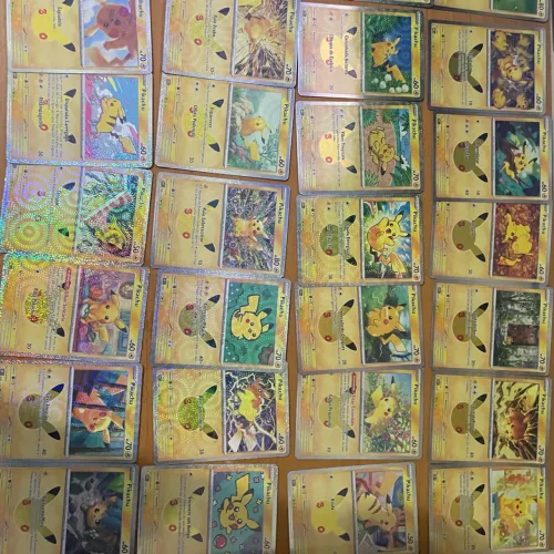 Coleção completa Pikachu 30 anos!!!