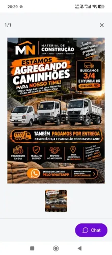 Frete caminhão