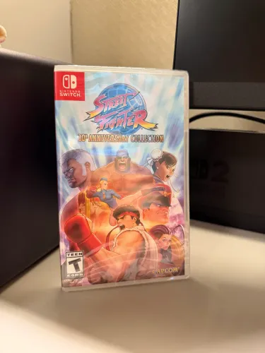 Jogo Street Fighter 30th Anniversary Collection Nintendo Switch Lacrado