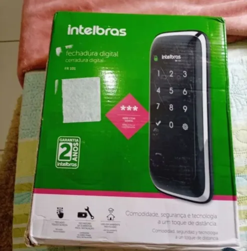 Fechadura eletrônica Intelbras de Fr101