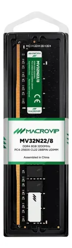 Memória 8GB DDR4 3200MHz P/ PC - Macrovip - Novo c/ garantia - Nexo Store
