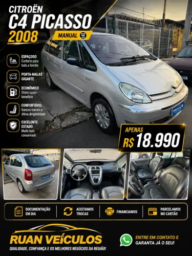 Citroen C4 Picasso Grand 2.0 16V 143cv AUT 2008