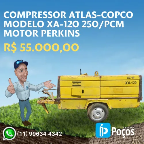 Compressor ATLAS COPCO 250 PCM 