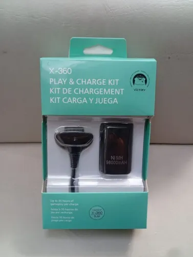 Carregador de controle xbox com bateria