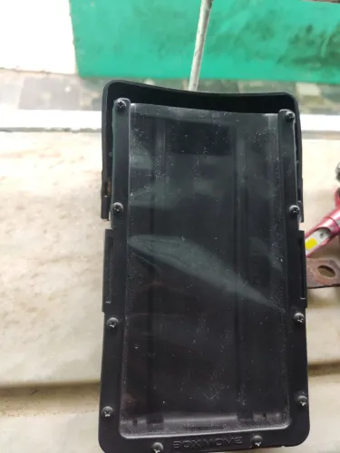 Suporte anti-furto para moto