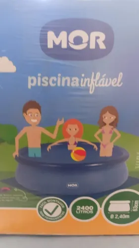 Piscina Mor 2400 L na caixa lacrada.