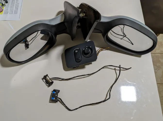 Kit Retrovisor Elétrico Clio