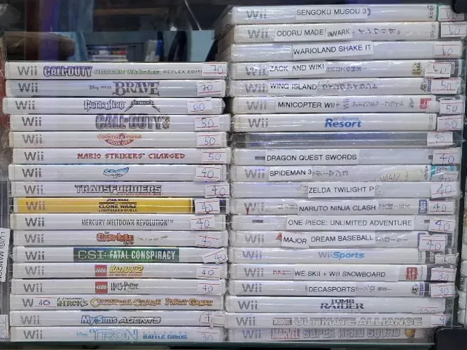 Jogos originais para WII e WII U Americanos e Japoneses