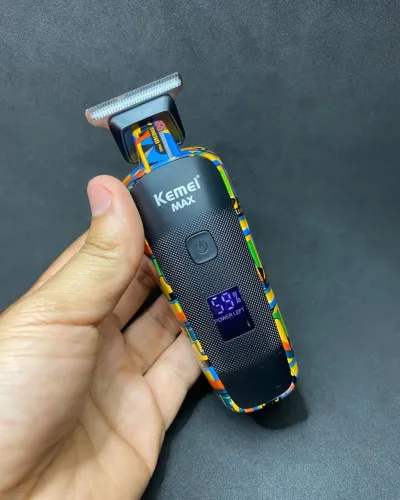 Máquina de acabamento max kemei lacrado na caixa