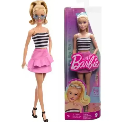 Boneca Barbie Fashionista 213 NOVA