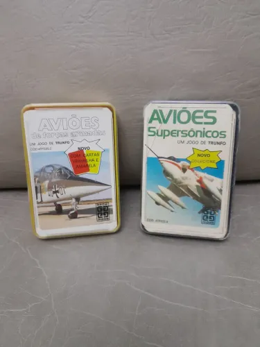 Cartas antigas colecionáveis anos 70 e 80.