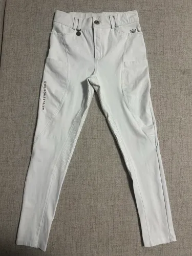 Culote Ar Equestrian Premium Branco tamanho GG (usado só em provas)