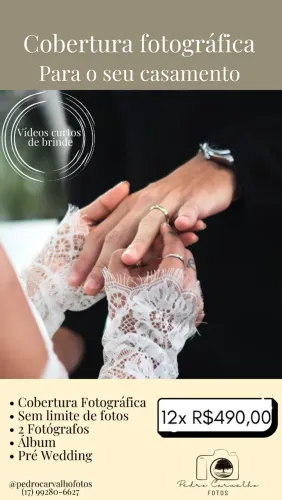 Fotógrafo de casamento