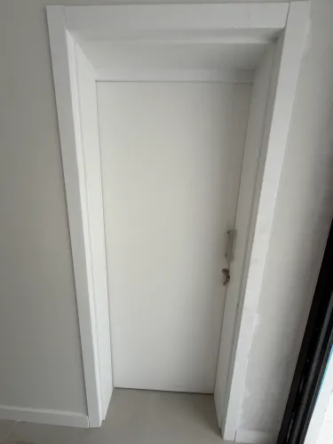 Porta Laqueada branca de correr NOVA