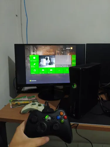 Xbox 360 Desbloqueado 2 controles
