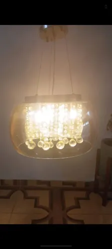 Vendo lustre cristal de vidro
