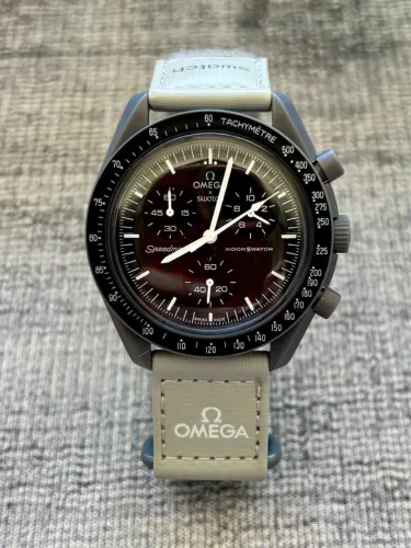 Relógio mission swatch moon 